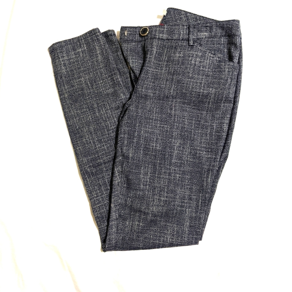 Navy Ankle Dress Pants